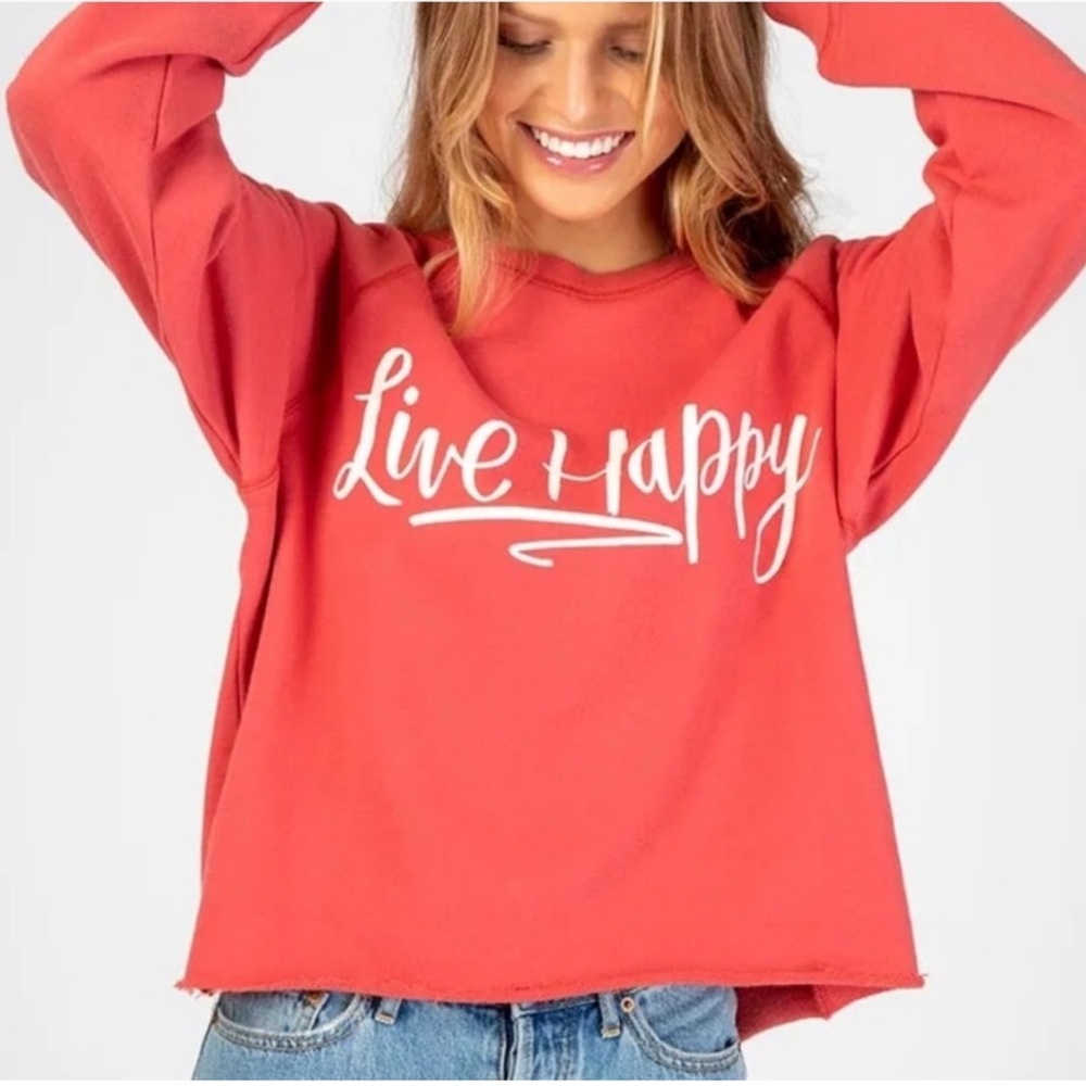 Natural Life Cropped Sweatshirt (size small)